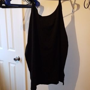 Torrid black tunic foxy cami (spaghetti strap)